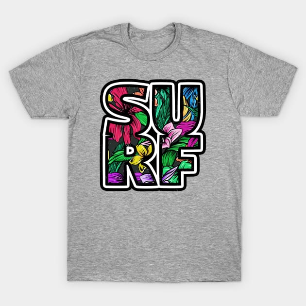 Retro Surf T-Shirt by RKP'sTees